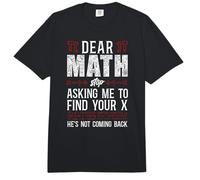 Math Teacher Nerd Student Formula Equation Pun Dear Math Comfort Colors Adult Heavyweight T-Shirt