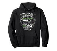 Math Teacher Nerd Student Formula Equation Pun Dear Math Pullover Hoodie