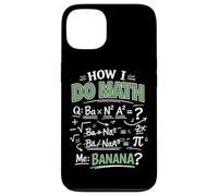 Math Teacher Nerd Student Formula Equation Pun How I Do Math Case for iPhone 13