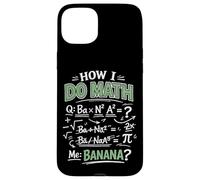Math Teacher Nerd Student Formula Equation Pun How I Do Math Case for iPhone 15 Plus