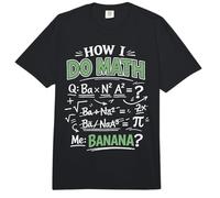 Math Teacher Nerd Student Formula Equation Pun How I Do Math Comfort Colors Adult Heavyweight T-Shirt