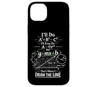 Math Teacher Nerd Student Formula Equation Pun I'll Do A2 B2 Case for iPhone 14 Plus