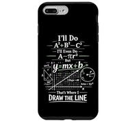 Math Teacher Nerd Student Formula Equation Pun I'll Do A2 B2 Case for iPhone 7 Plus/8 Plus