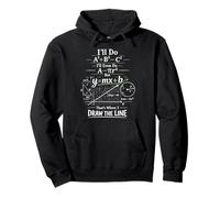 Math Teacher Nerd Student Formula Equation Pun I'll Do A2 B2 Pullover Hoodie