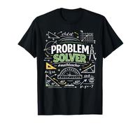 Math Teacher Nerd Student Formula Equation Pun Problem T-Shirt