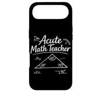 Math Teacher Nerd Student Formula Triangle Pun I'm Acute Case for iPhone Air