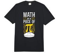 Math Teacher Nerd Student Pi Day Pun Math is A Piece of Pi Comfort Colors Adult Heavyweight T-Shirt