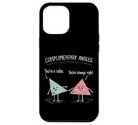 Math Teacher Nerd Student Triangle Pun Complimentary Angels Case for iPhone 12 Pro Max