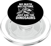 Math Teacher No Math No Future Funny Mathematics PopSockets PopGrip for MagSafe