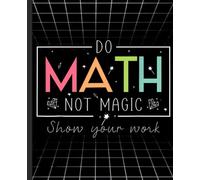 Math Teacher Notebook: Fun Equation Theme Journal, College Ruled for Students, Teachers, and Classroom Use