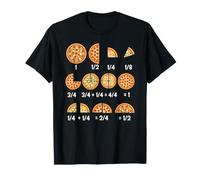 Math Teacher Pizza Fraction T-Shirt