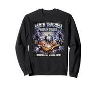 Math Teacher Problem Solver Geometry Algebra Retro Bootleg Sweatshirt