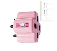 Math Teacher Stamp Roller,4-in-1 Addition Practice Tool,Fill-in-The-Blank Math Stamp | for Students Parents Tutors Classroom Home School Summer Camp Kindergarten Preschool Birthday