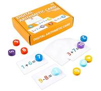 Math Teaching, Safe Materials, 17x11x4cm, Early Maths Activity Set, Toddler Addition Cards Math Game, Educational And Entertaining, For Kindergarten