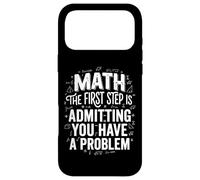 Math The First Step Is Admitting You Have A Problem Case for iPhone 17 Pro Max