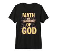 Math The Language of God Premium T-Shirt