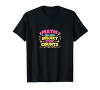 Math The Only Subject That Counts T-Shirt