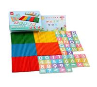 Math Toys - Educational Learning Funny - Number Sticks Arithmetic Teaching Tools | for Children Preschool Kindergarten Home School Education Play