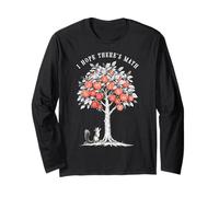 Math Tree Pi Back to School Squirrel Mathematics Teacher Long Sleeve T-Shirt