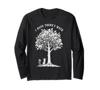 Math Tree Pi Back to School Squirrel Mathematics Teacher Long Sleeve T-Shirt