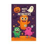 Math with Monsters: fun learning with spooky friends. Learn the numbers 1-10 through tracing,coloring and play