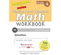 Math Workbook Grade 4 Fraction Word Problem