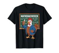 Mathemachicken Funny Math Teacher Chicken Pun Men Women Kids T-Shirt