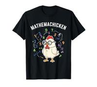 Mathemachicken Funny Math Teacher Chicken Pun Men Women Kids T-Shirt