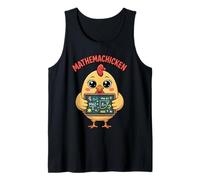 Mathemachicken Funny Math Teacher Chicken Pun Men Women Kids Tank Top