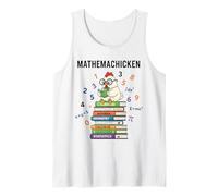 Mathemachicken Funny Math Teacher Chicken Pun Men Women Kids Tank Top