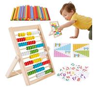 Mathematical Abacus | Counting Toy for Learning Mathematics in Kindergarten, Addition and Subtraction Learning Game for Girls and Boys Kindergarten