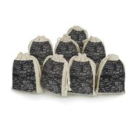 Mathematical Algebra Equations Formulas 8 Pcs Drawstring Pouches Cute Jewelry Pouches Sachet Bag Gifts Bags for Party Home Supplies