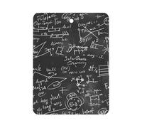 Mathematical Algebra Equations Formulas Car Air Freshener Hanging Aromatherapy Tablets Car Accessories Rearview Mirror Pendant Decor