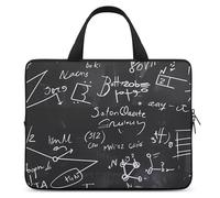 Mathematical Algebra Equations Formulas Laptop Sleeve Portable Laptop Bag Tablet Briefcase Laptop Carrying Case for Women Men