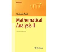 Mathematical Analysis II: 1 (Universitext) – Springer Verlag