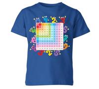Mathematical Apparel Educational Fashion School Pride Fashion National Numeracy Number Day Maths Day Kids Boys Girls Teen Tee Top T-Shirt #ND4 Royal 12-14 Years