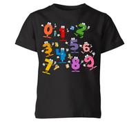 Mathematical Apparel Educational Fashion School Pride Fashion National Numeracy Number Day Maths Day Kids Boys Girls Teen Tee Top T-Shirt #ND3 Black 3-4 Years