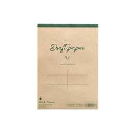 Mathematical Calculus Draft Blank Kraft Paper Student Notebook-Partition