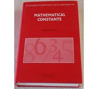 Mathematical Constants - Encyclopedia of Math., Series 94 - Cambridge University Press