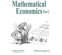 Mathematical Economics Part 2