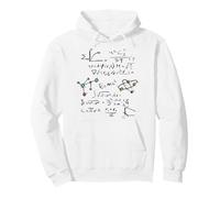 Mathematical equations and physics formulas science pattern Pullover Hoodie