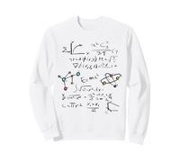 Mathematical equations and physics formulas science pattern Sweatshirt