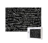 Mathematical Formula,300 Pieces Wooden Jigsaw Family Game Jigsaw Puzzles for Adults Teens Home Decor