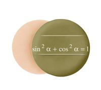 Mathematical Formula Expresses Computational Square Air Cushion Makeup Foundation Sponge Powder Puff