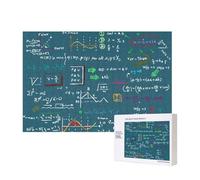 Mathematical Formula Printed,300 Pieces Wooden Jigsaw Family Game Jigsaw Puzzles for Adults Teens Home Decor