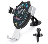 Mathematical Multicolored Formulas Phone Holder Universal Car Windshield Dashboard Phone Mount
