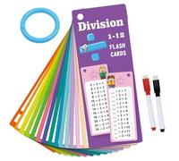 Mathematical Operations Exercise Flashcards Erasable Math Study Cards Kid Early Learning Study Card For Preschooler Erasable Math Practice Cards