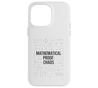 Mathematical Proof Chaos Funny Math Humor Equations Case for iPhone 14 Pro Max