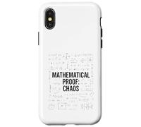 Mathematical Proof Chaos Funny Math Humor Equations Case for iPhone X/XS