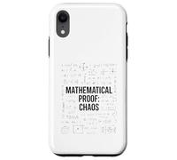 Mathematical Proof Chaos Funny Math Humor Equations Case for iPhone XR